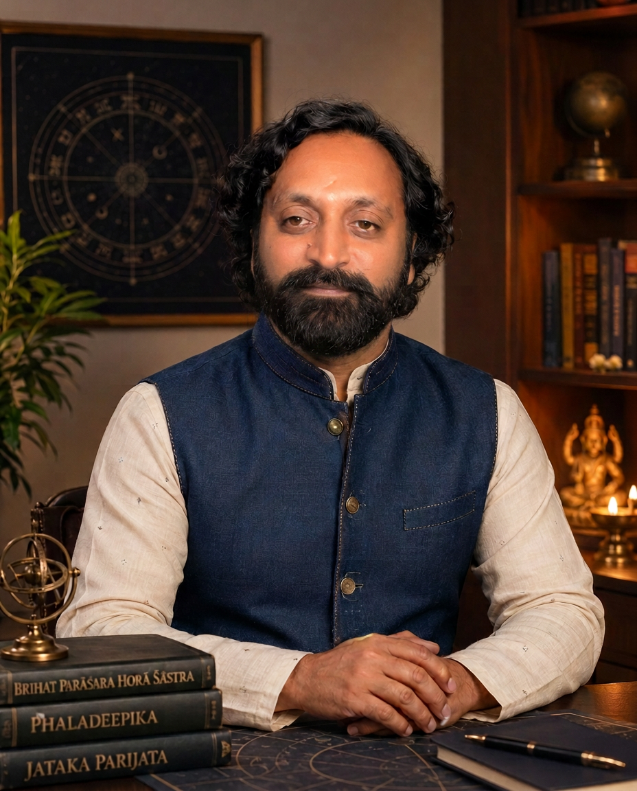 Raghavendra Puranam, aerospace engineer and Jyotisha educator
